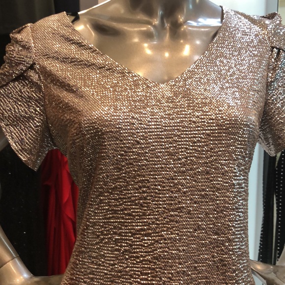 FRANK LYMAN DRESS soft shiny material - Picture 2 of 6